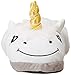 Oliasports Plush Unicorn Slippers, One Size, White