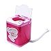 CARETHYS Makeup Brush Cleaner Device Mini Automatic Cleaning Washing Machine Mini Toy (Dark Pink)