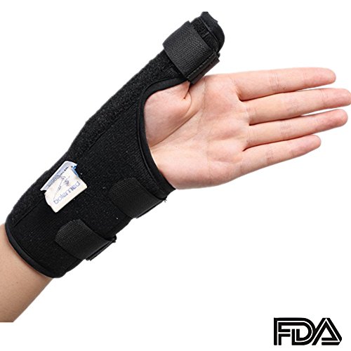 Buy Thumb Splint Adjustable Neoprene Hand Thumb Brace Stabilizer Guard