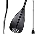 SUP Paddle - 3 Piece Paddle Board Paddles Adjustable - Lightweight, Durable & Packable for Travel - Floating Paddle Board Paddle w/High-Grade Aluminum Shaft & Nylon Blade for Efficient Strokes