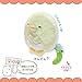 San-x Sumikko Gurashi Plush 2'' Penguin? w/ Mini Cucumber