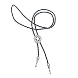 We-buys Vintage Star Bolo Tie Hollow Bola Necktie Party Leather Necklace 1 PC
