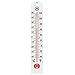 MARATHON Vertical Indoor or Outdoor Wall Thermometer | Jumbo Numbers 16 Inches Tall °F and °C Scale Display | Weatherproof (Pack of 5)