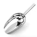 StillCool 5 Ounce Bar Ice Scoop, Dry Bin Scoop, Dry Goods Scoop, Candy Scoop, Spice Scoop, Commercial Grade Metal Food Scoop for Kitchen Bar Buffet Party Wedding - Set of 5
