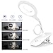 Juhefa Reading Light - Clip Lamp, Book Light for Bed, Dimmable Eye-Caring Touch Lamp (3-Level Brightness)