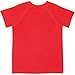 New Balance Boys' Big Textured Performance T-Shirt, Orange, 10/12