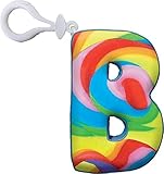iscream Luscious Letters! Vanilla Scented Letter B Initial Mini Microbead Pillow Backpack Charm