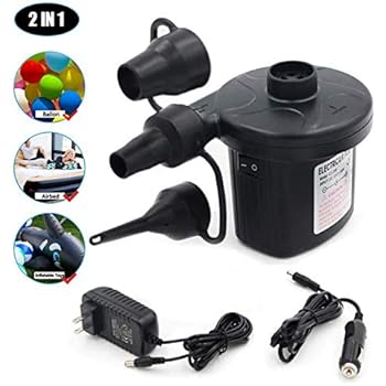 Amazon.com: HOLIKE Electric Air Pump, Portable Quick-Fill ...