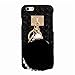 iPhone 6 plus/6S plus 5.5 inch Case DZT1968® Fashion Hairy Hairball Weave Hard Case Cover for iPhone 6 plus/6S plus 5.5 inch (Black)