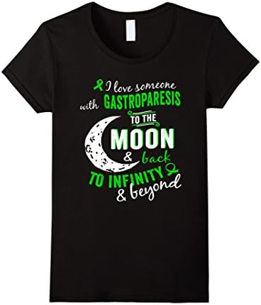 Women's Gastroparesis Awareness Shirt For Women/Men Medium Black