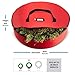 ZOBER Christmas Wreath Storage Container - 30 Inch, Waterproof Wreath Box - Dual Zippers, Durable Handles, & Card Slot - Holiday and Seasonal Wreath Storage Boxes - 2 Pk