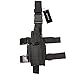 AIRSOFTPEAK Tactical Leg Holster Universal Pistol Drop Leg Gun Holster Adjustable Hunting Thigh Holster Left Handed Mag Pouch, Black