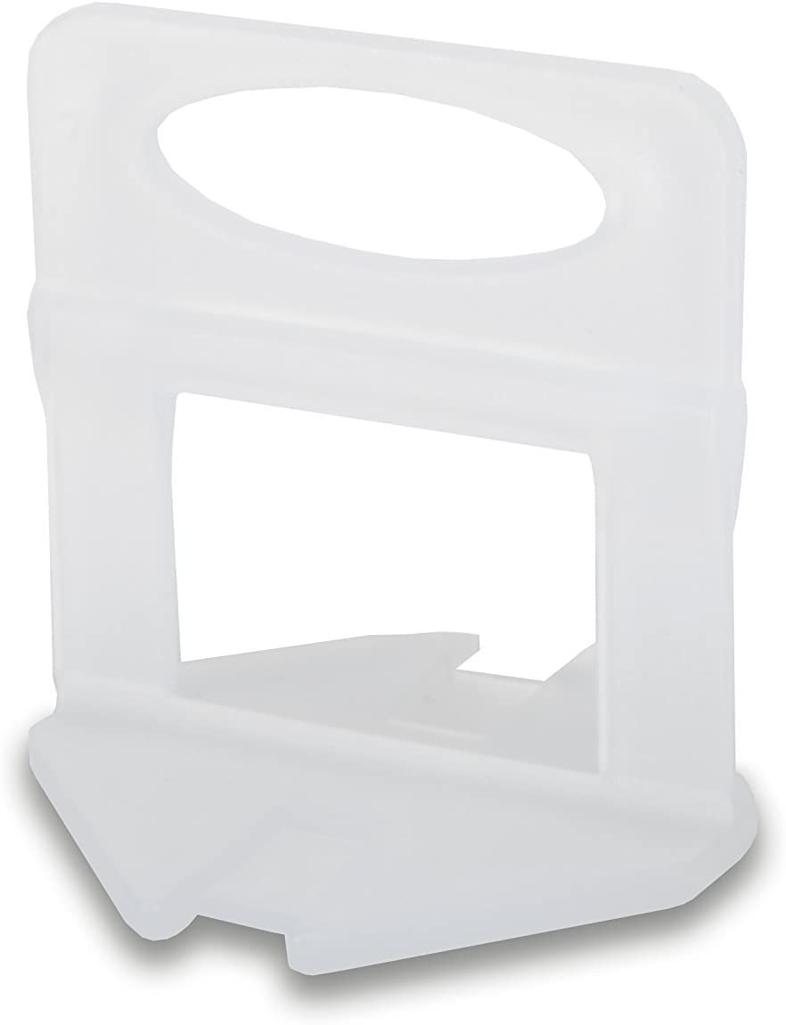 Rubi | Leveling Flanges for Ceramics | 1,5 mm Flange for Ceramic Tiles Between 11 and 20 mm | for 30x30 cm and Higher formats | 100 Units | Delta Level System Flange