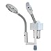 Super Deal PRO 2 in 1 Multi-function Aroma Therapy Hot Facial Ozone Steamer w/ Desktop LED Magnifying Floor Lamp, Metal Stand Base Adjustable Height, Salon Spa Face Treatment Home Skin Care Equipment