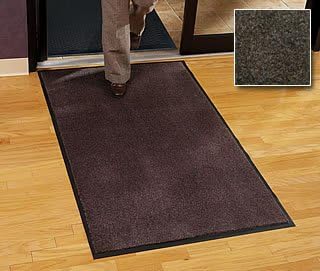 Walk Off Floor Mat - Carpet Mat Classic - 4' x 10' - Sable - Economy Grade Indoor Entry Mat