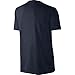 NIKE Sportswear Men's Hangtag Swoosh Tee, Dark Obsidian/Varsity Royal, X-Large