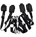 Sex Bondage Kit, Jemor Under Bed Restraints Bondage Restraints With Cuffs For Ankles and Wrists Fit for most Mattress Size