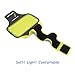 KEYWANTS Sports Armband with Key + Credit Card Holder for iPhone Samsung 5.5 inch, Water Resistant Soft Lycra Good for Running Biking Walking £¨Green