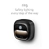Ring Smart Lighting – Steplight, Battery-Powered, Outdoor Motion-Sensor Security Light, Black (Bridge required)