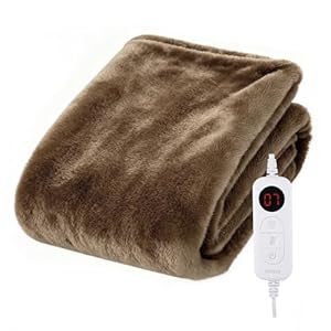 TOPZEE 電気ブランケット 188×130cm 両面フランネル 電気毛布 掛け敷き兼用