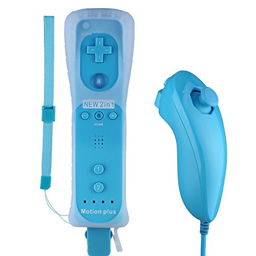 image for Controller for Wii,Bigaint Built in Motion Plus Remote and Nunchuck Co