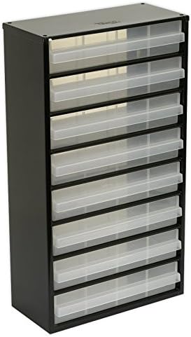 Sealey Apdc08 Cabinet Box 8 Drawer, White, Small