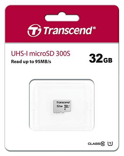 Transcend 32GB MicroSDXC/SDHC 300S Memory Card TS32GUSD300S - Thumbnail 3