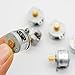 3pcs 4 Wire 2 Phase DC Micro Stepper Motor Step Height 10mm with Output Gear