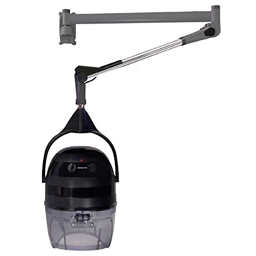 Click Here to See More Images Ovente 3 Speed Professional Ionic Wall Mount Hair Dryer Stand, Black