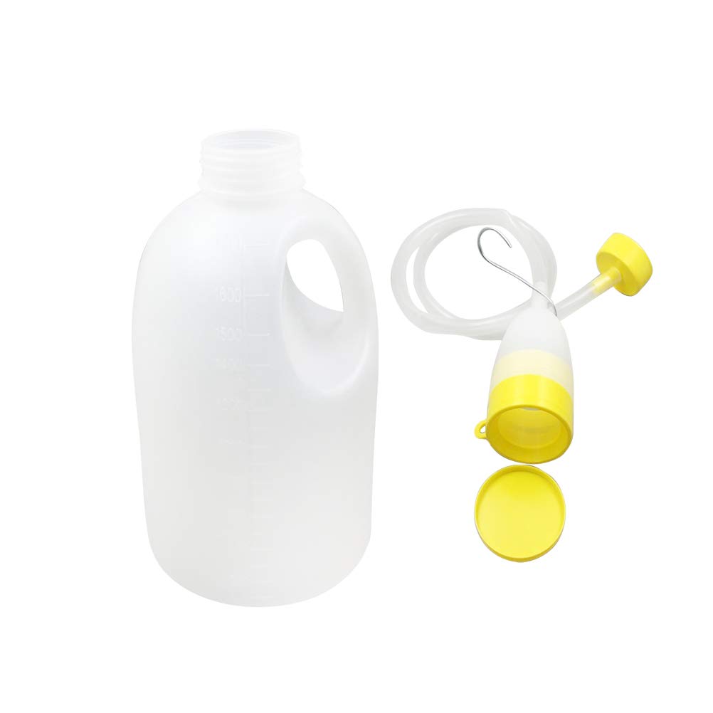 SUPVOX 1700ML Men's Urine Bottle Portable Car Urinal Pee