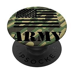 Army Camo Subdued American Flag Popsocket - Army