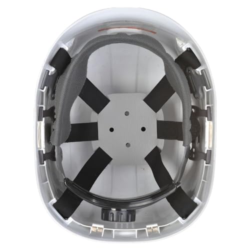 Portwest PS53 Safety Hard Hat - Height Endurance Lightweight Construction Safety Helmet Unvented ABS Shell with 6 Point Harness