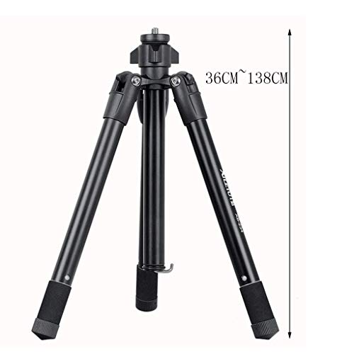 XYSQWZ Aluminiumkamera Stativ Live-übertragung Innenaufnahmen Außenreisen Flexibles Stativ - Faltbares Selfie… – Bild 5