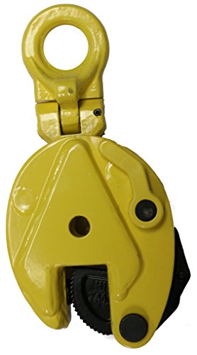 V-Lift Industrial Vertical Plate Lifting Clamp Steel 2204 lb WLL - Image 3