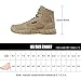 FREE SOLDIER Men's Tactical Boots 6 Inches Lightweight Breathable Military Boots for Hiking Work Boots