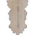 Ekena Millwork COR03X01X04OR 3-Inch W x 1 1/2-Inch D x 4 7/8-Inch H Orion Corbel