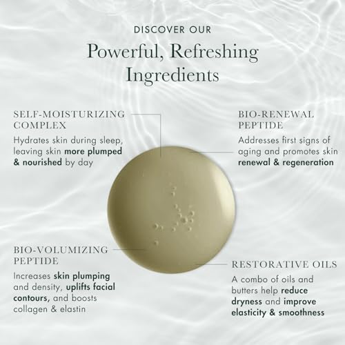 RéVive Anti Aging Face Oil - Rescue Elixir Overnight Face Oil Moisturizer - Helps Improve Skin Barrier & Reduces Fine Lines - Plumps & Smooths Skin with Murumuru Butter & Bio-Renewal Peptides (30 ml)