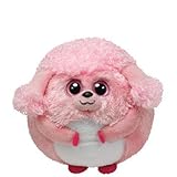 Ty Beanie Ballz Lovey Plush - Pink Poodle, Regular