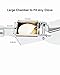 Garlic Press, Mincer, Peeler made of Stainless Steel for Effortless Use and Easy Cleaning - Durable, Large Capacity for Garlic and Ginger.