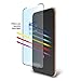BodyGuardz - Pure 2 EyeGuard Glass Screen Protector Blue Light Edge-to-Edge Glass Protector for Apple iPhone Xs Max - CASE Friendly
