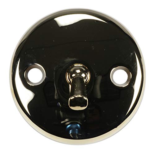 DANCO Trip Lever Bath Tub Drain and Overflow Plate Trim Kit, Polished