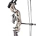 Leader Accessories Compound Bow Hunting Bow 50-70lbs with Max Speed 310fps (Green Camo)