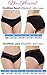 Anigan EvaWear Menstrual Period Panty, Tampon Alternative, Absorbent, Hypoallergenic, Black, Bikini, L