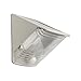 Maxsa 40235 Motion Activated Weatherproof Solar LED Wedge Light, Off White