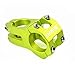 31.8 Stem 45mm Bike Stem Wake Mountain Bike Stem Short Handlebar Stem for Most Bicycle, Road Bike, MTB, BMX, Fixie Gear, Cycling (Aluminum Alloy, Black Blue Gold Red) (Green)