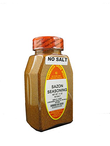 Marshalls Creek Spices Sazon Seasoning, No Salt, 11 Ounce