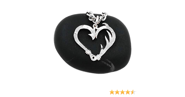 Amazon.com: Fish Hook and Antler Heart 