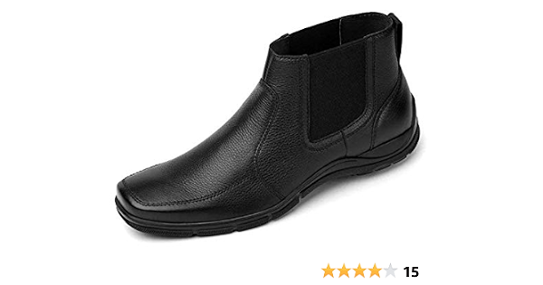 Zapatos Flexi Piel En Negro Botín para Hombre Caballero Casual Cómodo negro  28.5 Flexi 59305N | Bodega Aurrera en línea