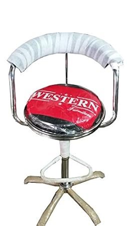 Nanu Creation Aluminium Silver Barstool Chair (NEWNC-002)