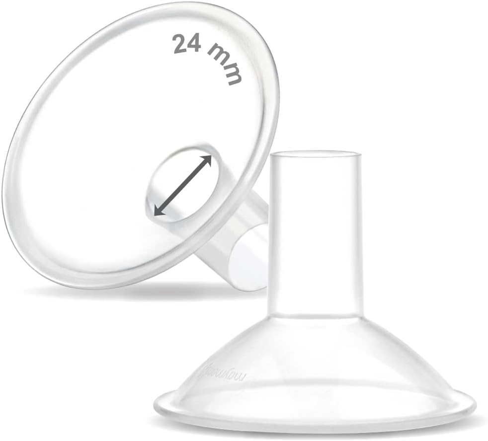 Maymom MyFit Crater 24mm 2-Piece Breast Shield for Medela Pumps